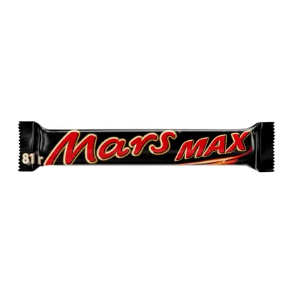 Изображение товара Батончик шоколадный с карамелью и нугой Mars Max 81г