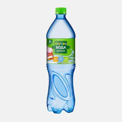 Негазированная детская вода Черноголовка Gipopo 1.5л