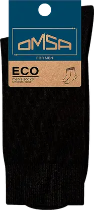 Носки мужские Omsa Eco 401 Bianco р.27-29 (42-44)