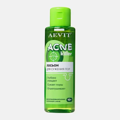 Лосьон для сужения пор Acnekiller Aevit 100мл