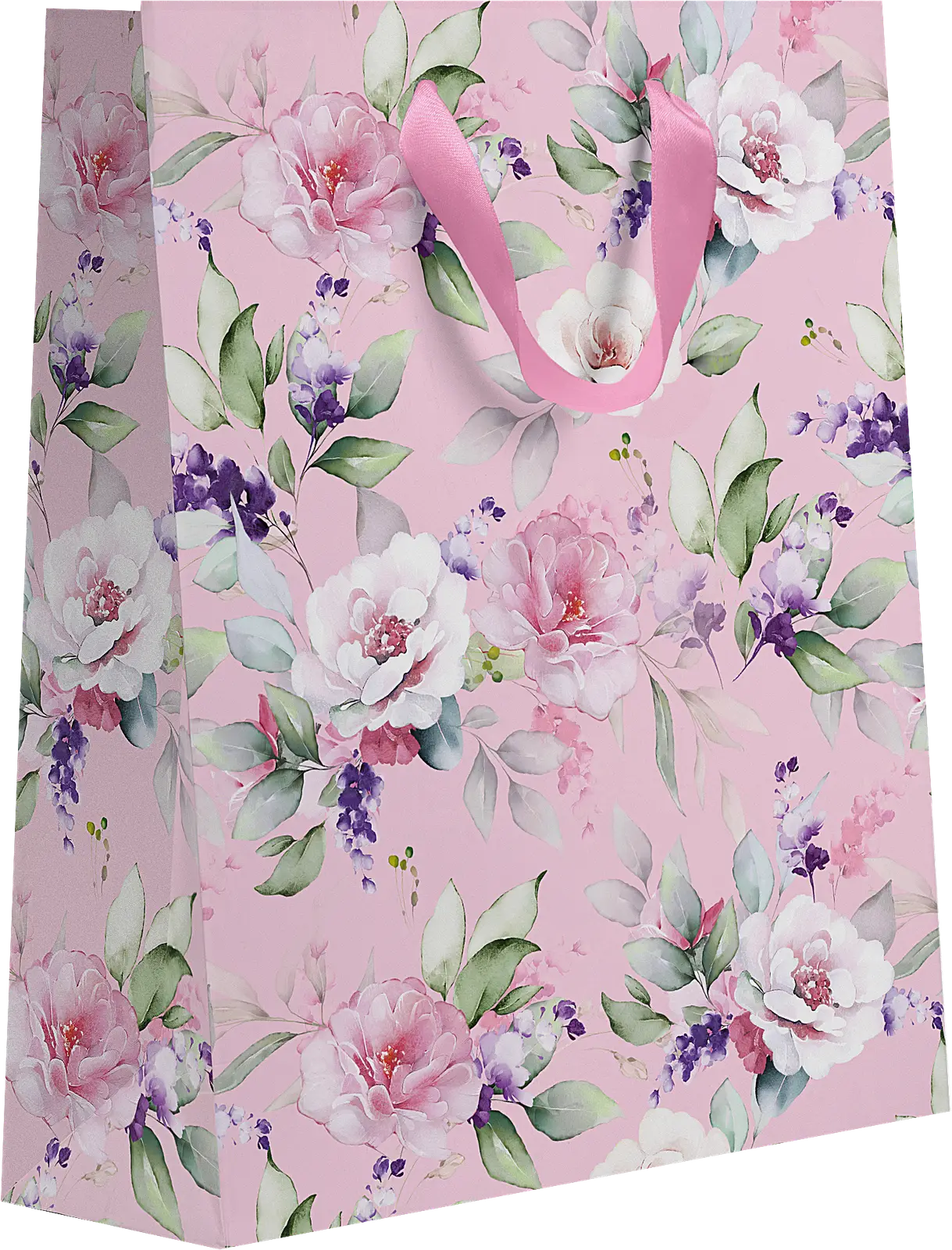 Пакет Пакетико матовая ламинация LV Прованс 31.5*25.5*11см в ассортименте