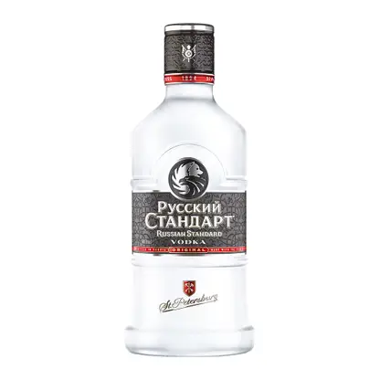 Изображение товара Водка Русский Стандарт 40% 200мл стеклянная бутылка Россия