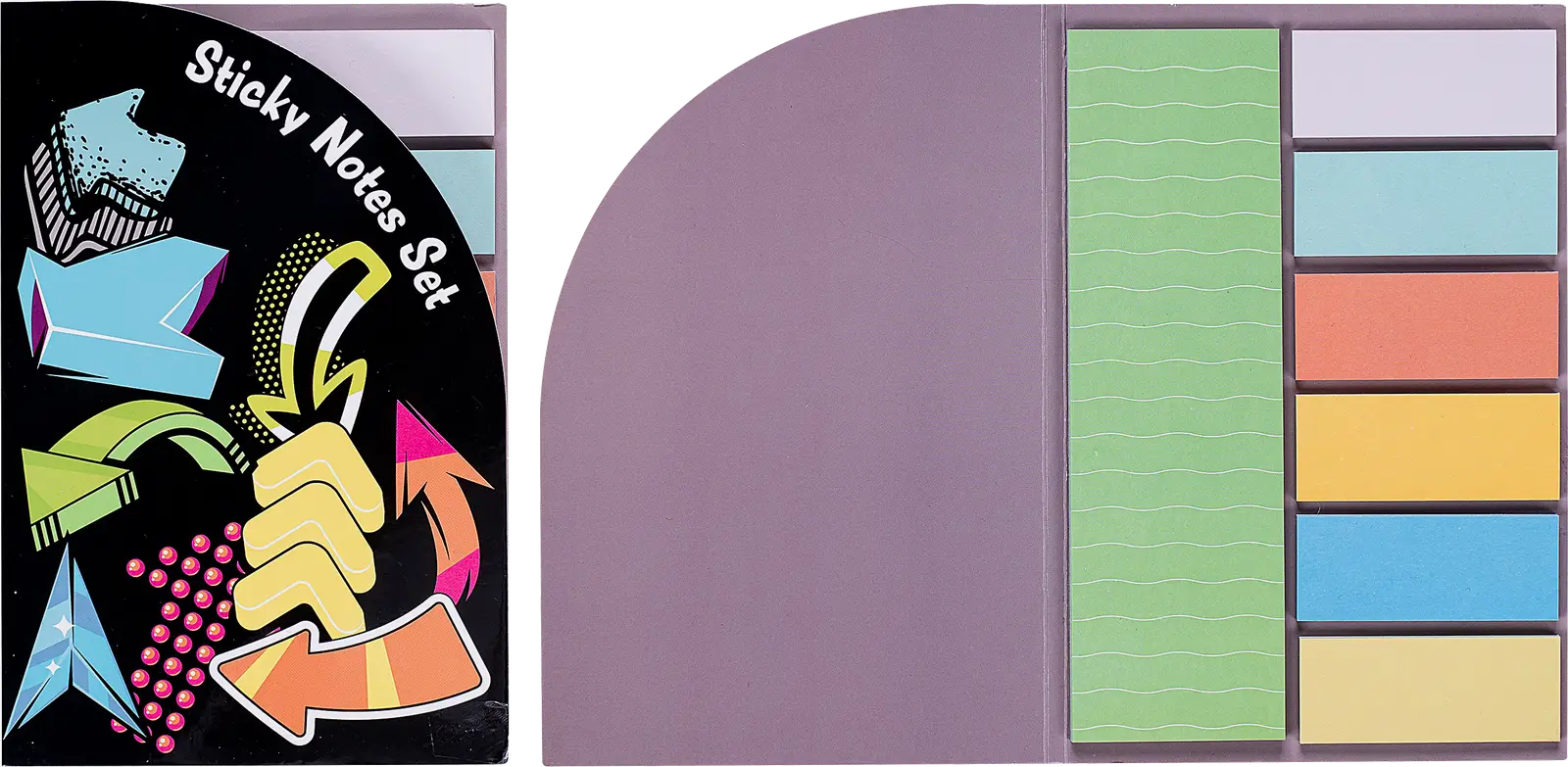 Набор стикеров для заметок Graffity в обложке