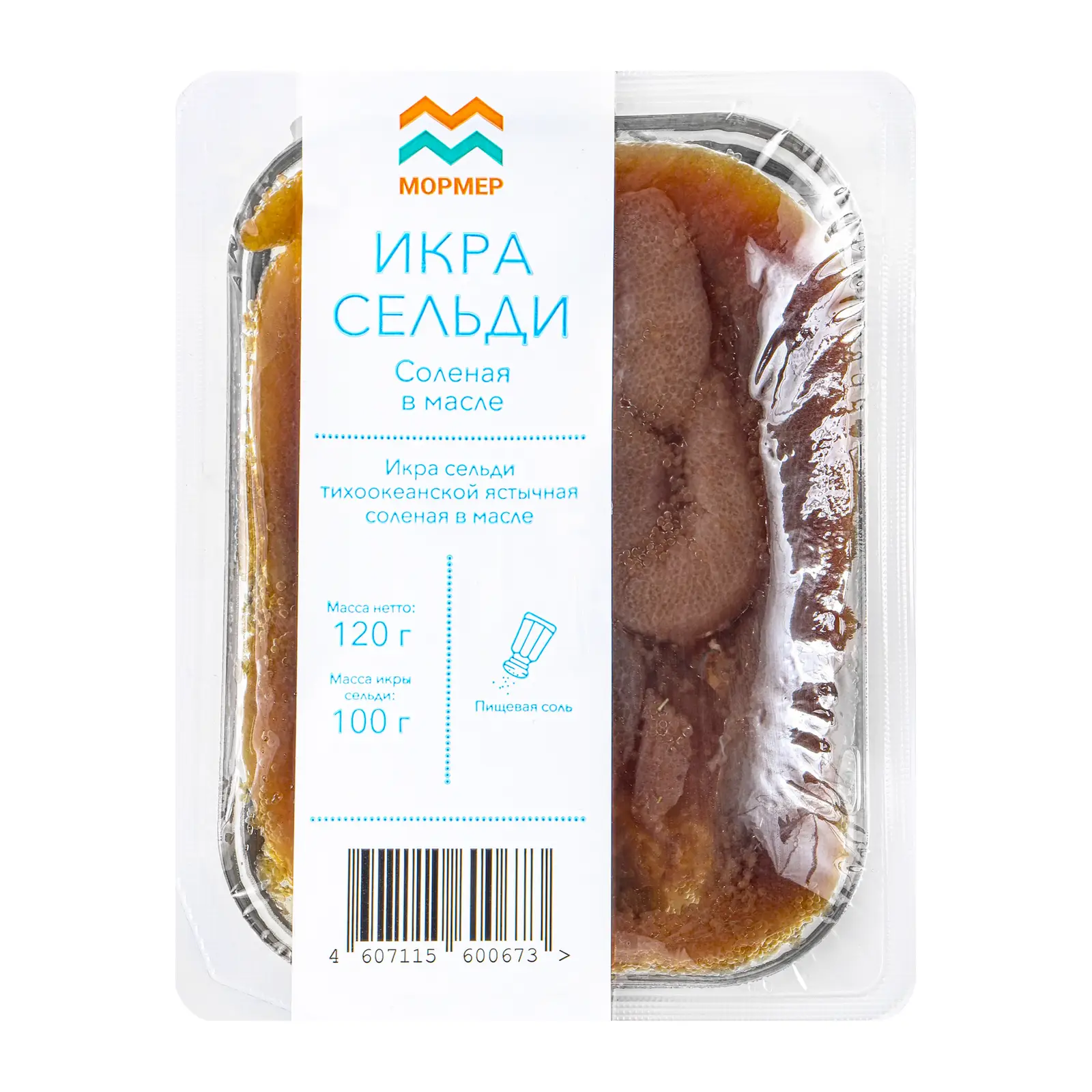 Изображение товара Икра сельди Мормер соленая в масле 120г