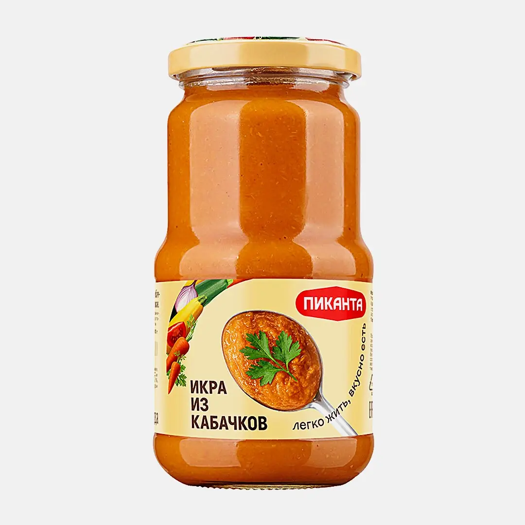 Икра Пиканта из кабачков 450г