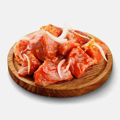 Шашлык из свиной лопатки в маринаде Аризона