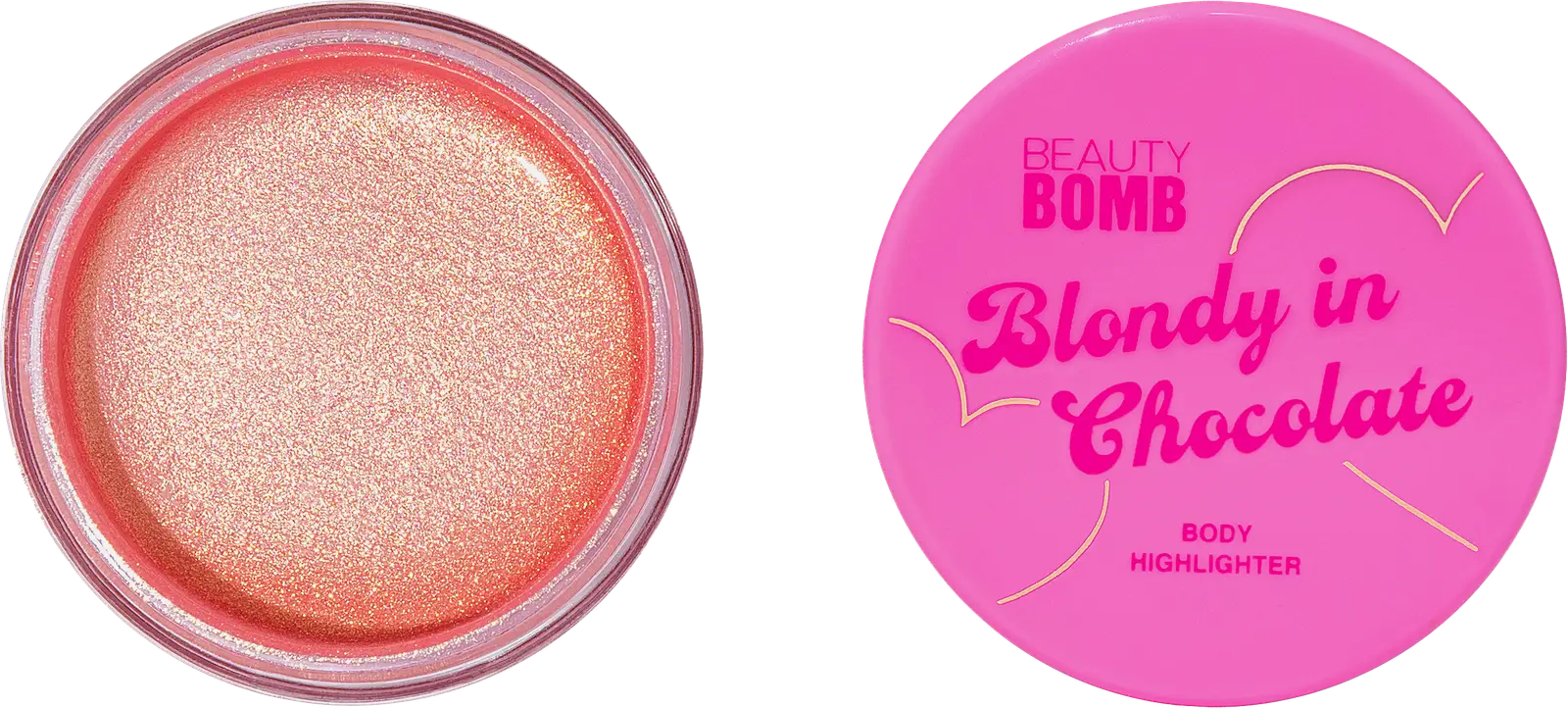 Хайлайтер для лица Blondy In Chocolate тон 01 Beauty Bomb Romecore
