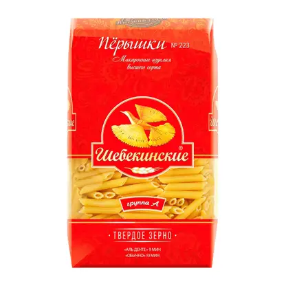 Изображение товара Макароны Шебекинские Перышки №223 450г