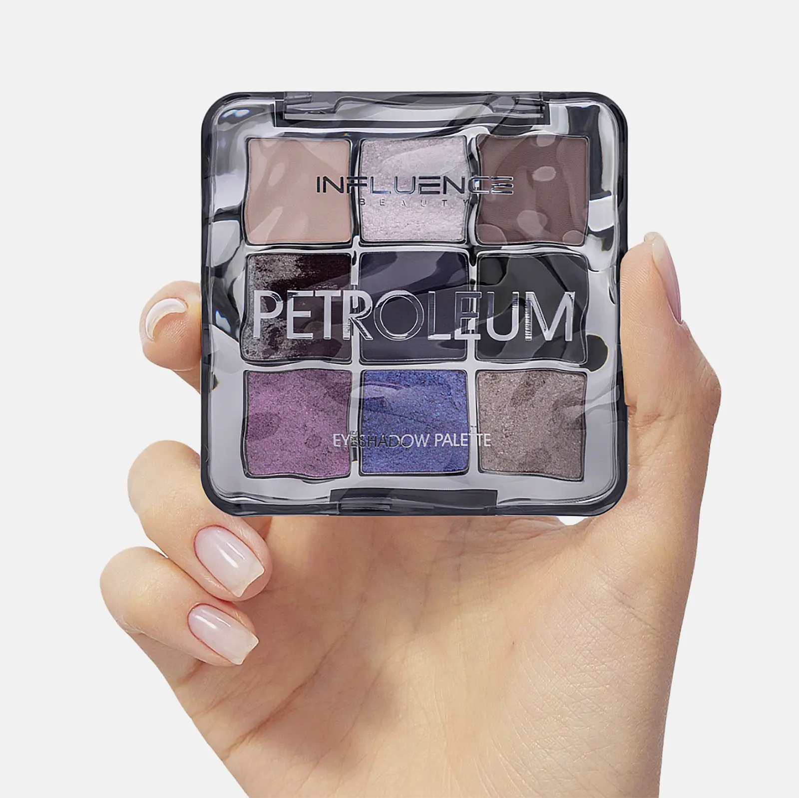 Палетка теней для век тон 01 Influence Beauty Petroleum