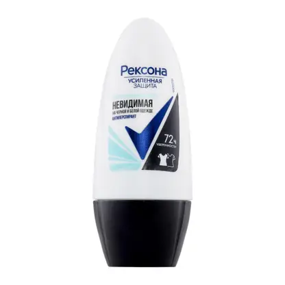Изображение товара Антиперспирант Рексона Прозрачный кристалл шариковый 50мл