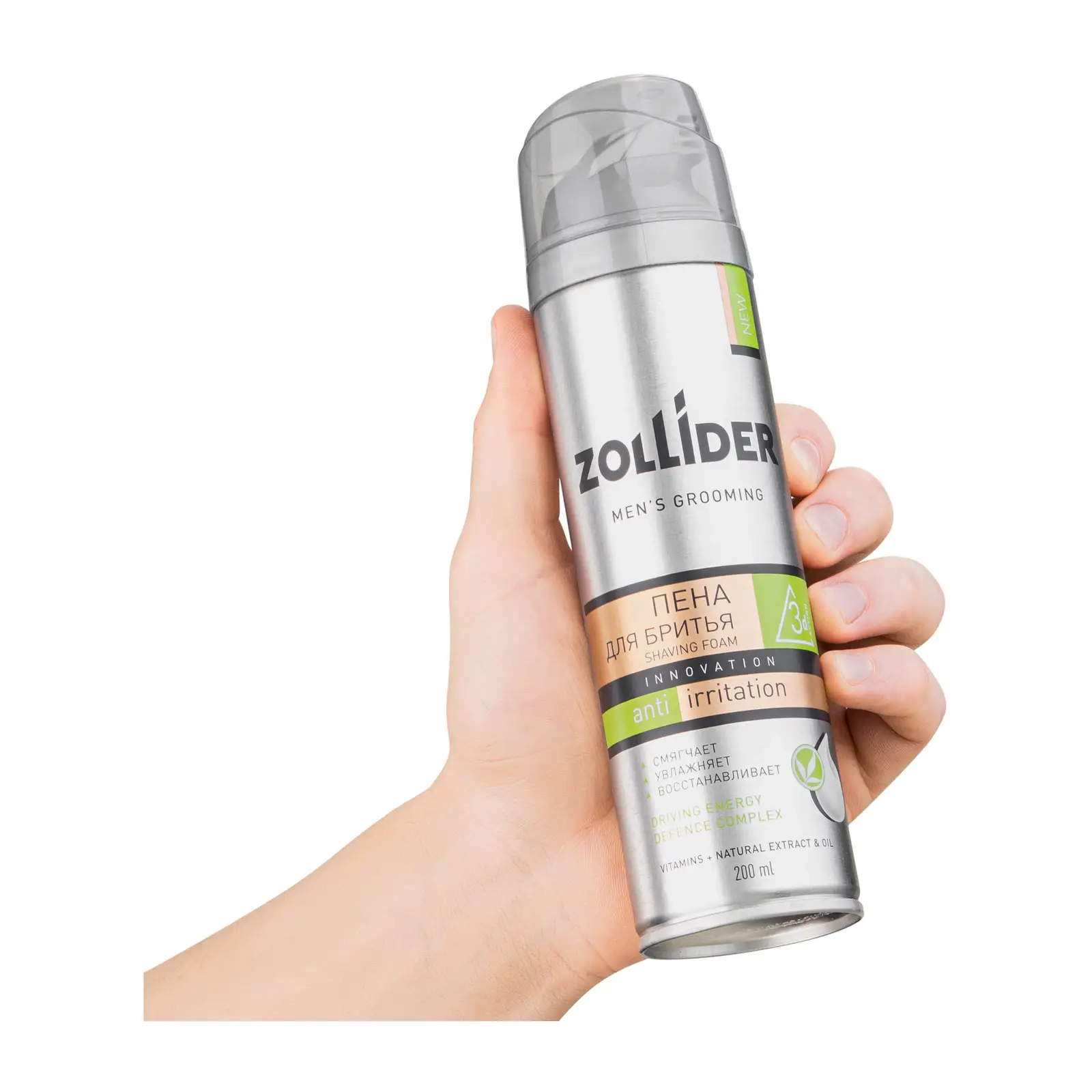 Пена для бритья Zollider Anti-Irritation 200мл
