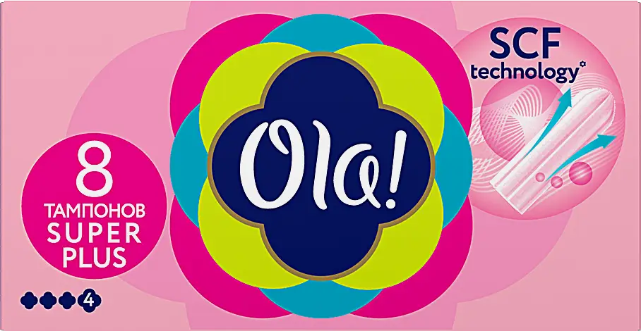 Тампоны Ola! Super Plus 8шт