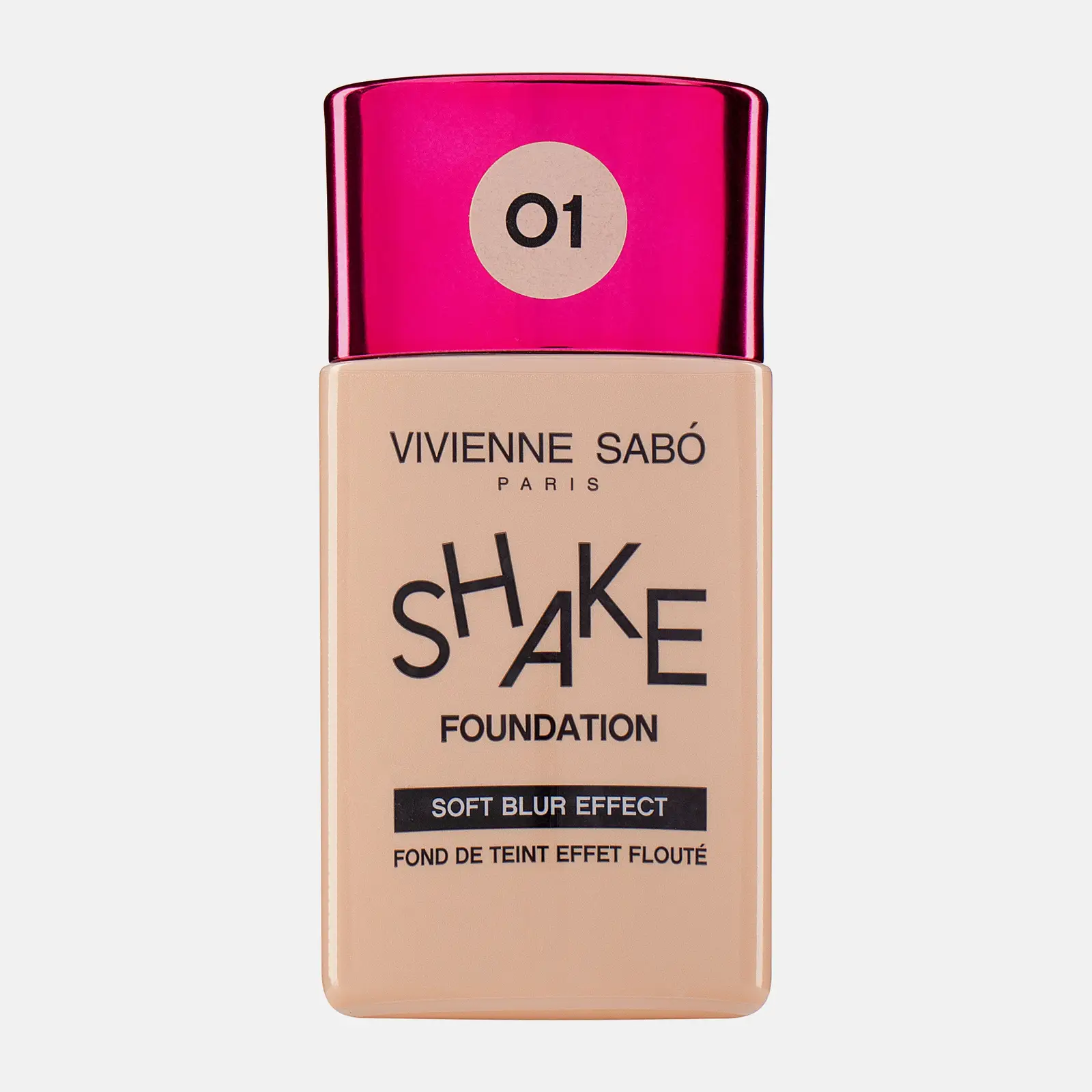 Тональный крем Vivienne Sabo Shake Foundation с натуральным блюр эффектом тон 01