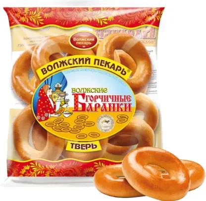 Изображение товара Баранки Волжский пекарь горчичные 350г