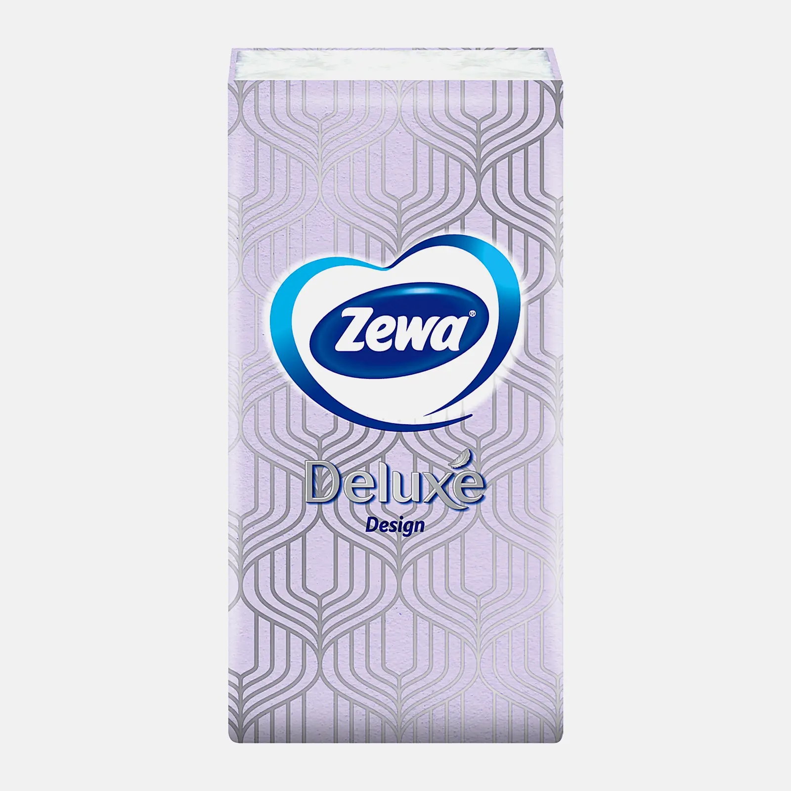 Платочки бумажные носовые Zewa Deluxe Design 3 слоя 10шт в ассортименте