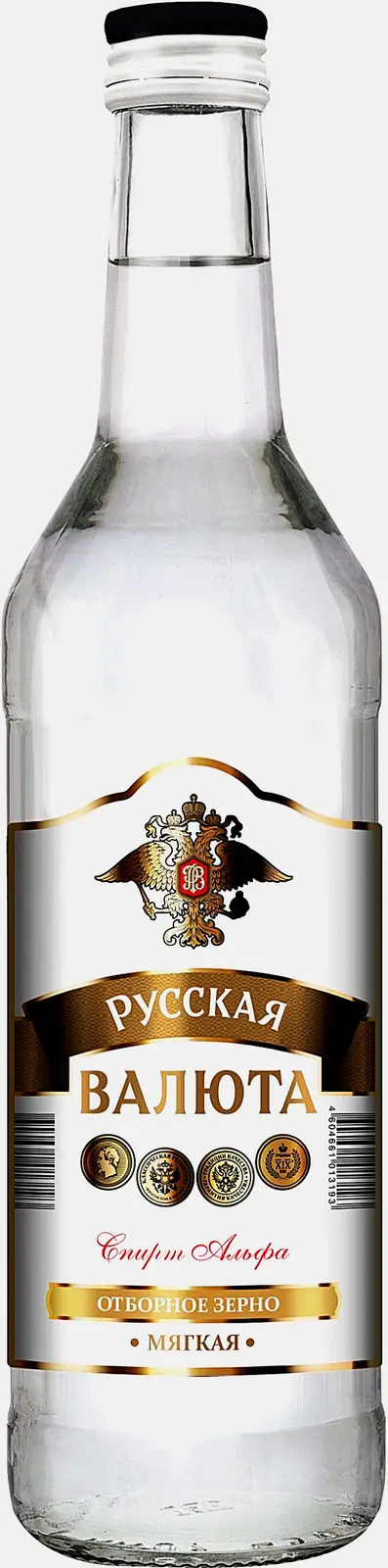 Изображение товара Настойка Русская Валюта Мягкая горькая 35% 500мл натуральный состав