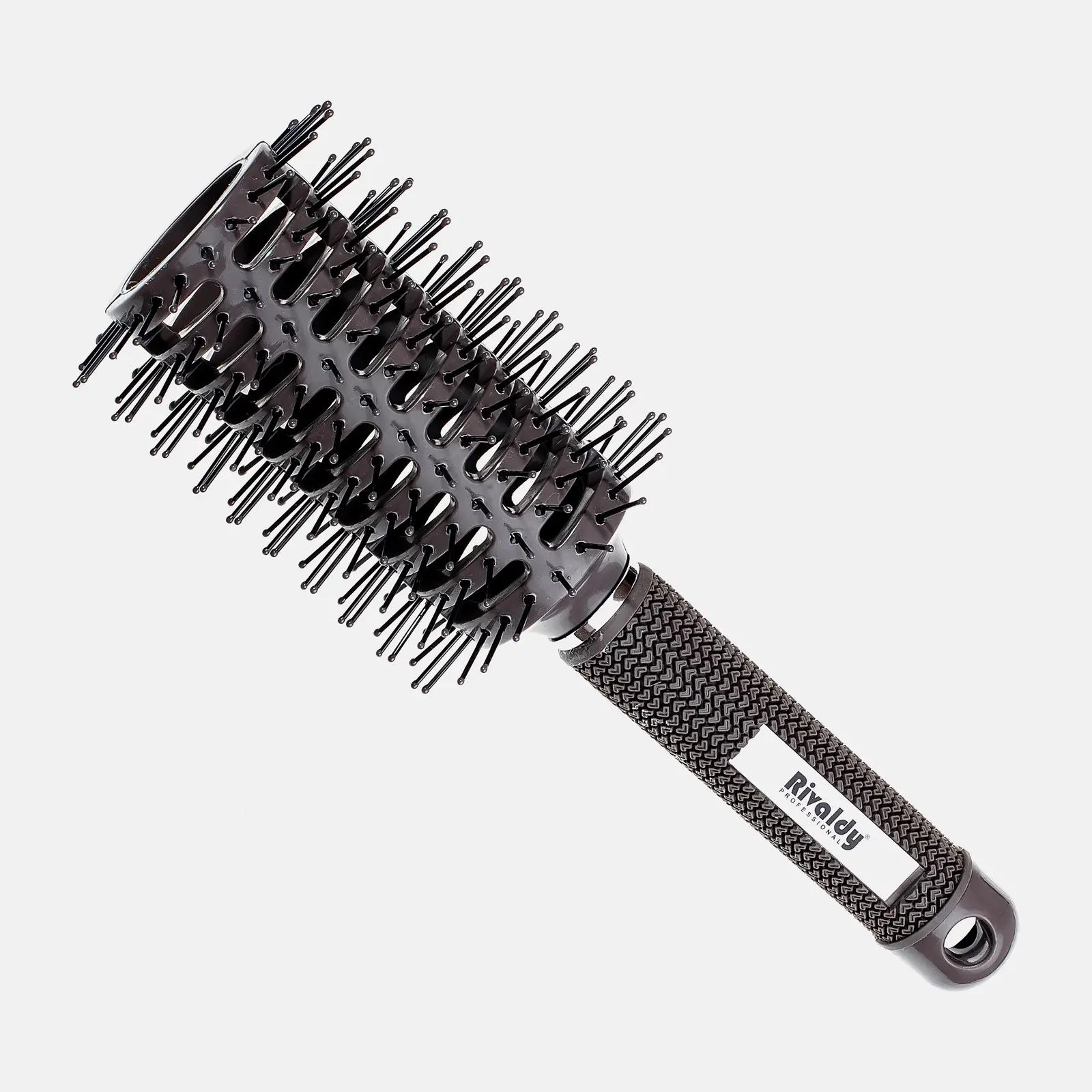 Расческа-брашинг Магнат Brown СМ6862 d-6см 85г