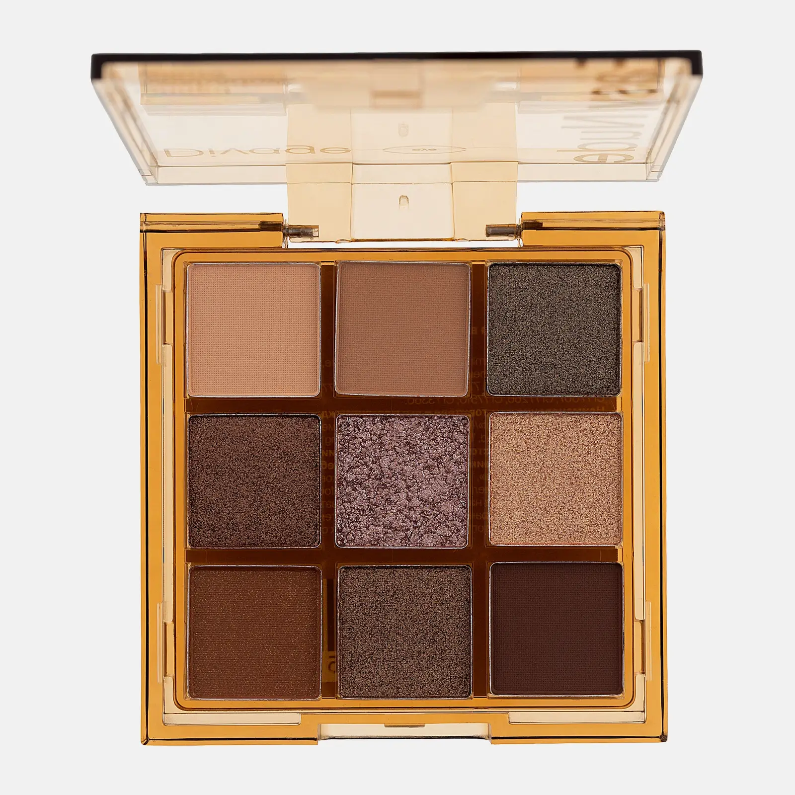 Палетка теней для век Easy Nude Tanned Divage