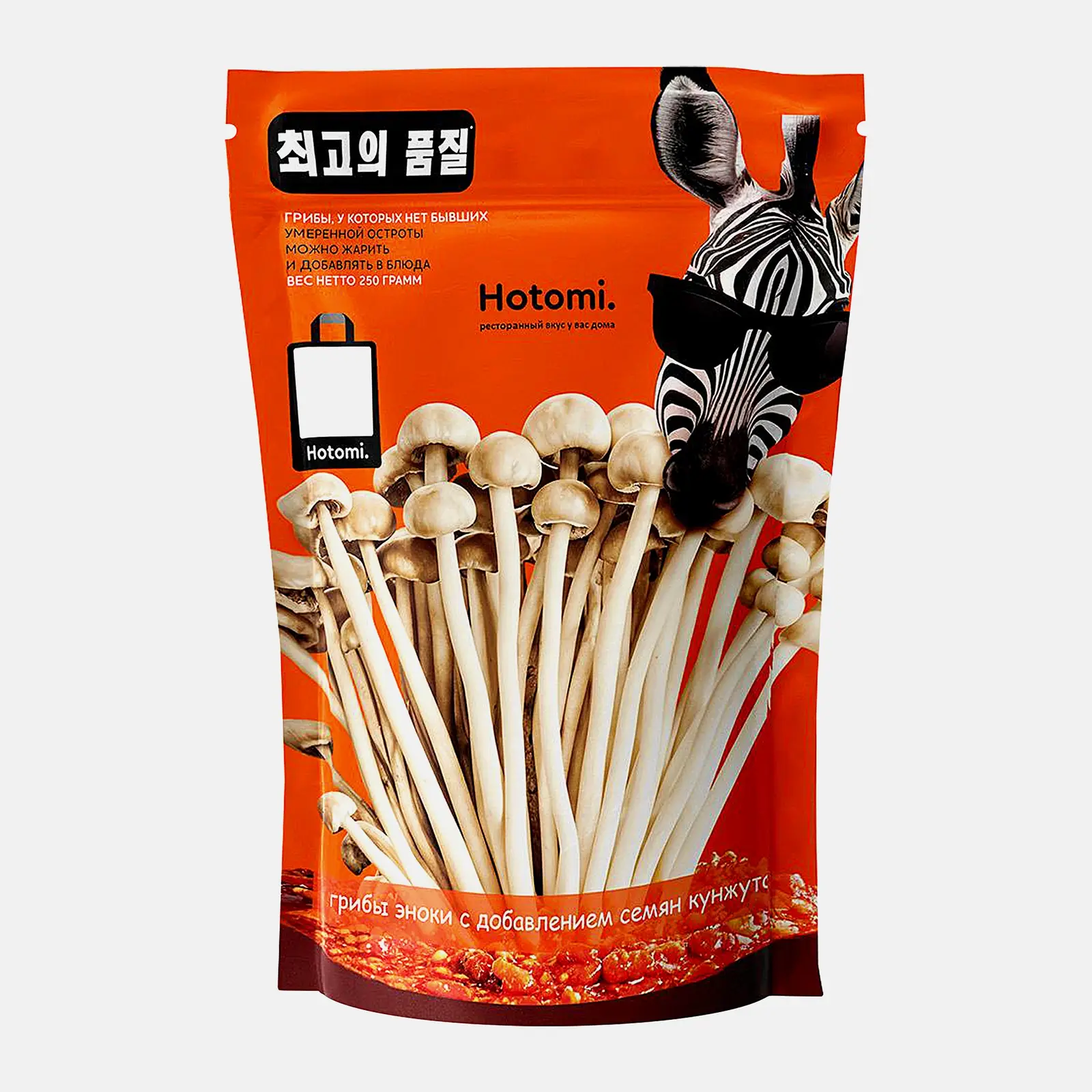 Грибы эноки с кунжутом Hotomi 250г