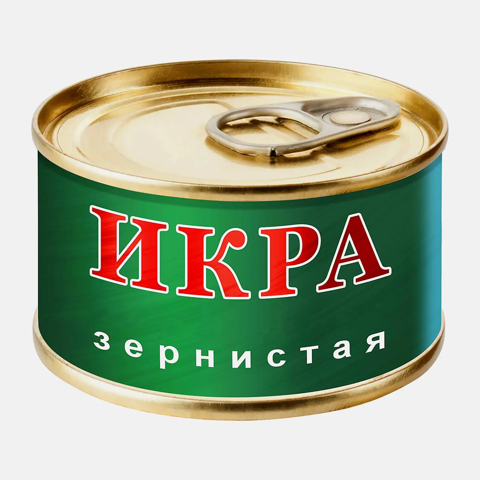 Изображение товара Икра красная горбуши 95г в жестяной банке - свежий деликатес для праздничных блюд