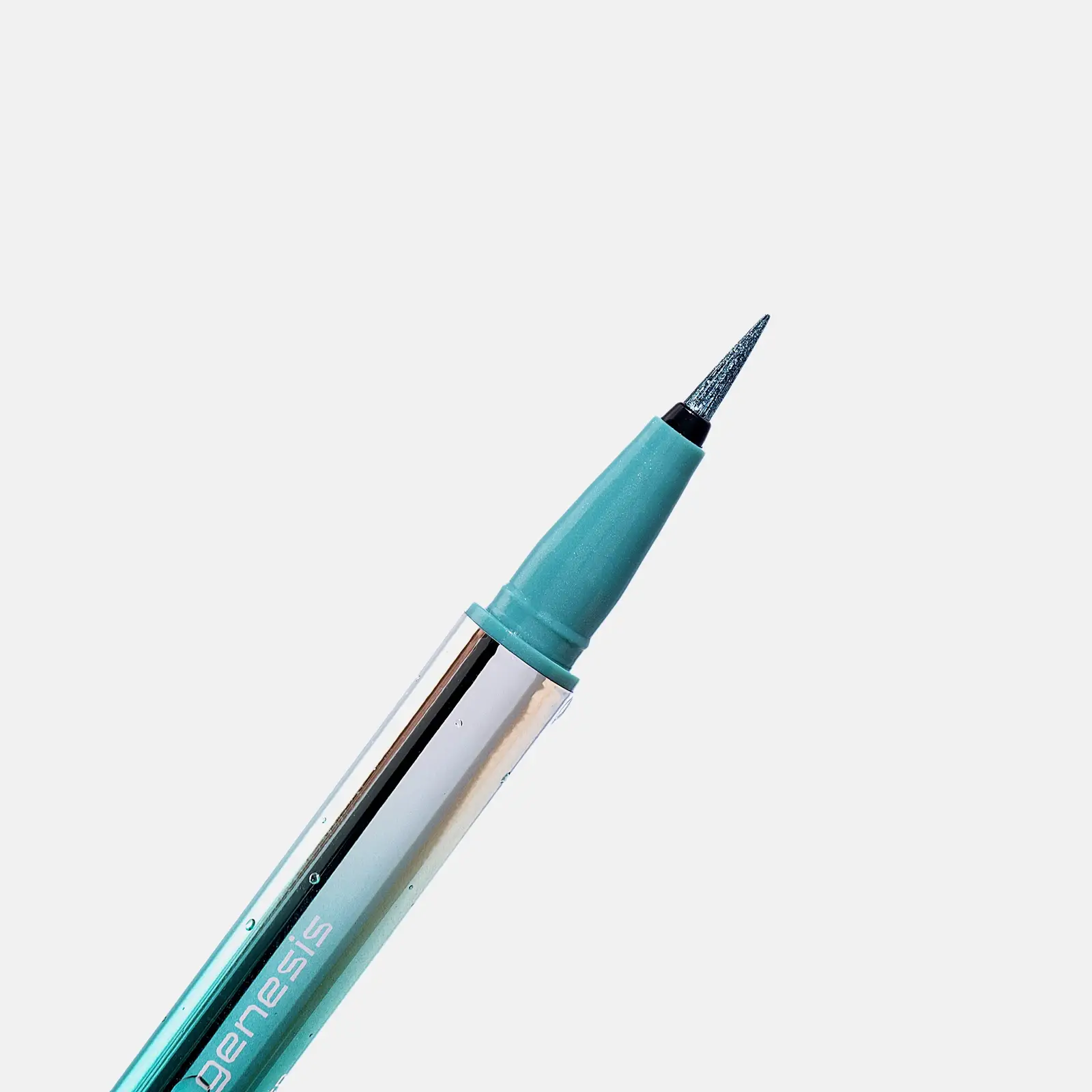 Подводка для глаз металлик Hydrogenesis тон 02 Голубо-зелёный Influence Beauty - фото 4 Подводка для глаз металлик Hydrogenesis тон 02 Голубо-зелёный Influence Beauty - фото 4