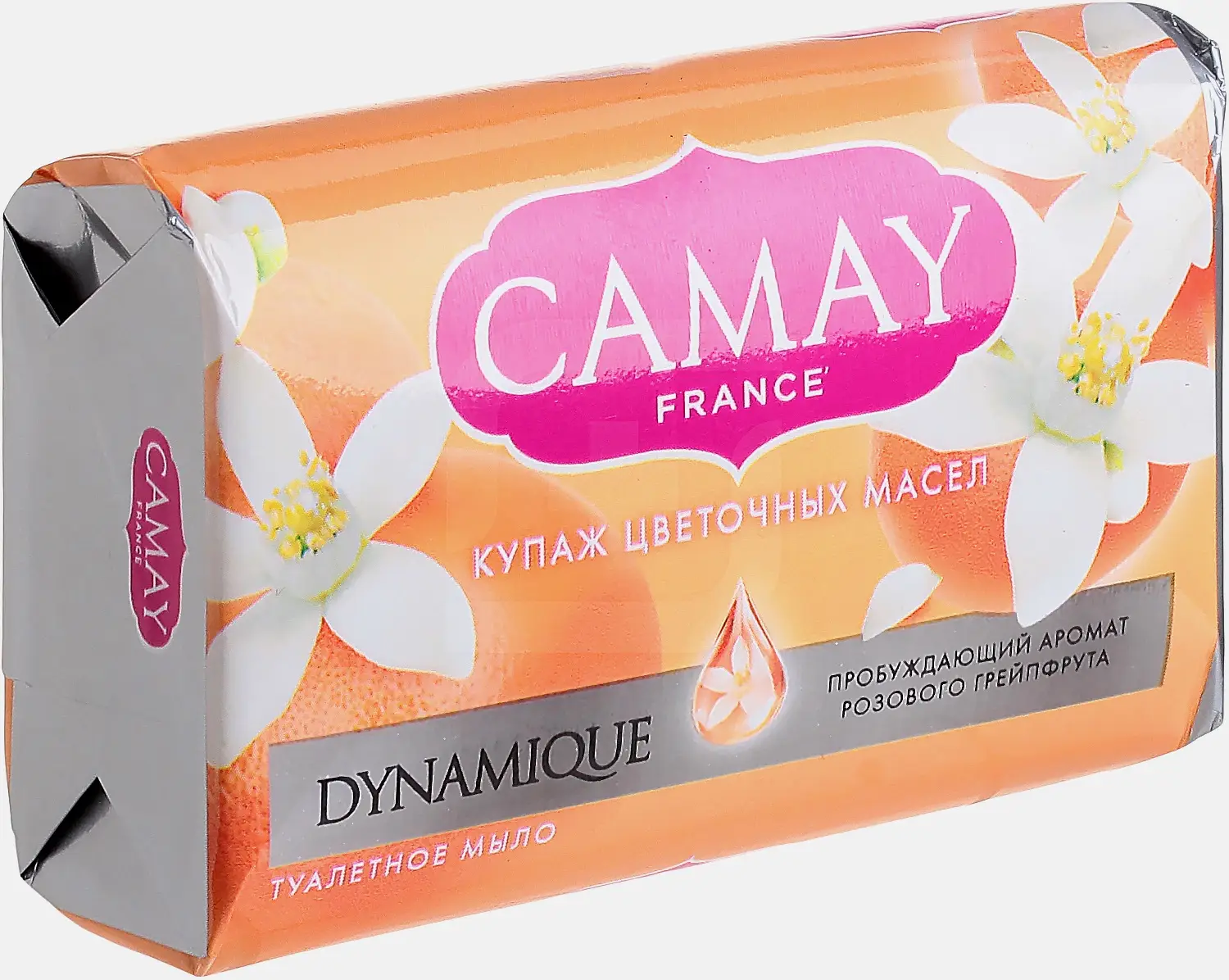 Туалетное мыло Camay Dynamique аромат грейпфрута 85г