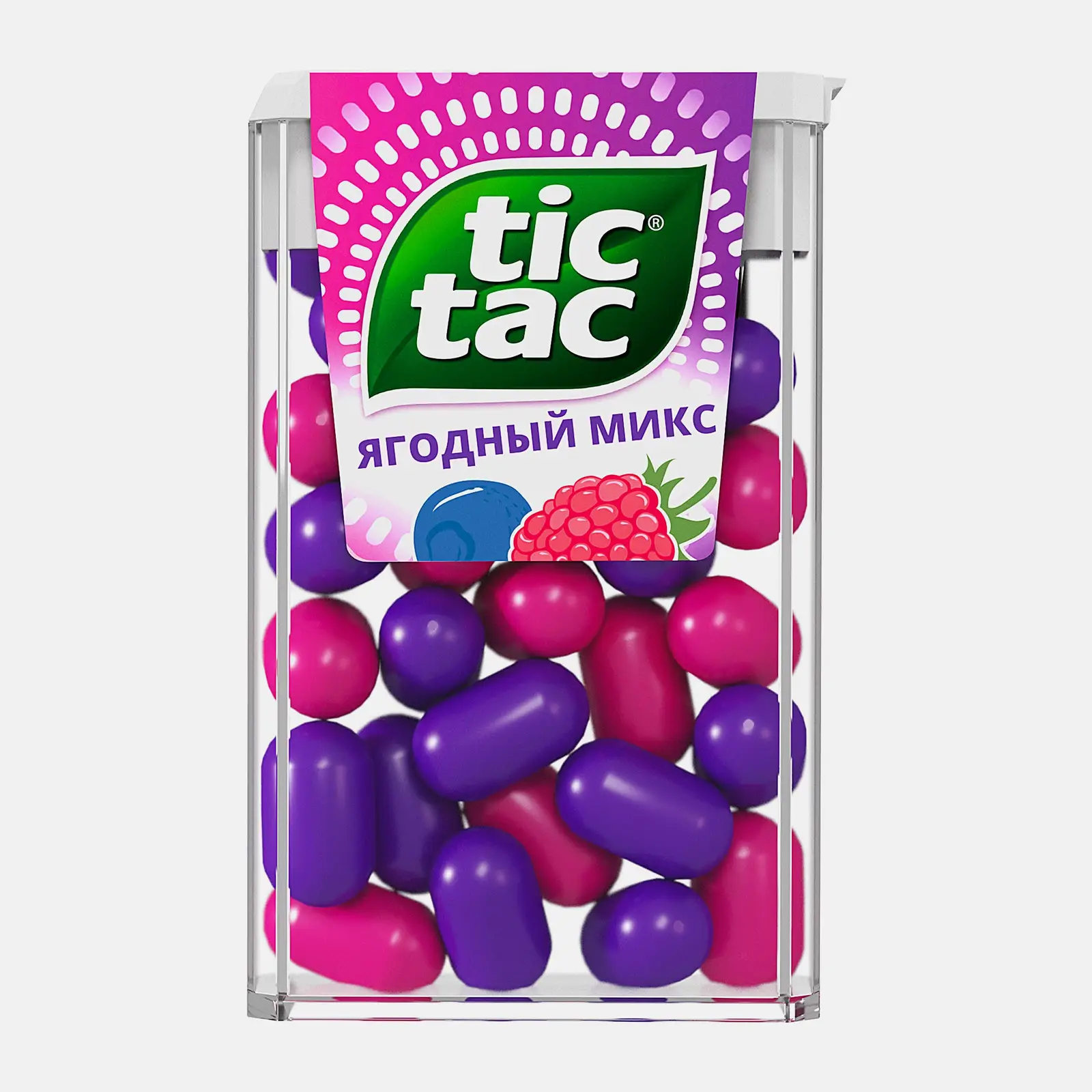 Изображение товара Драже освежающее Ягодный микс Tic Tac 16г