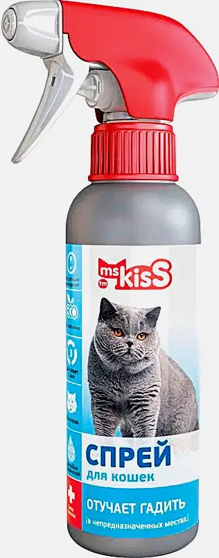 Спрей для кошек Ms Kiss Отучает гадить 200мл