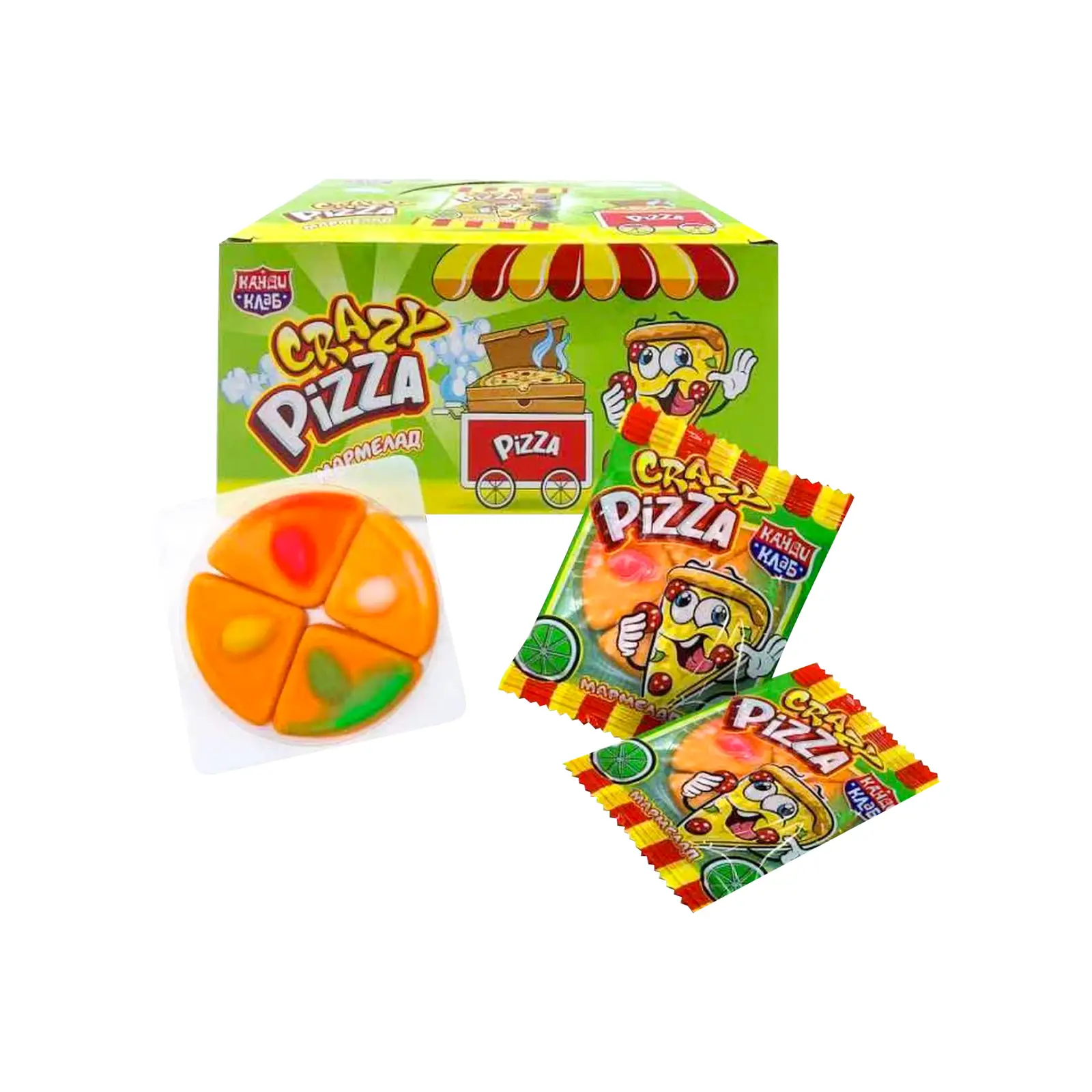 Изображение товара Мармелад Crazy Pizza Канди Трейд 10г