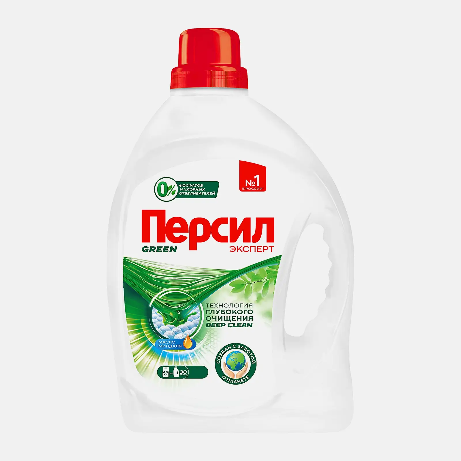 Гель для стирки Персил Green Gel для цветного и светлого жидкий порошок 30 стирок 1.95л - фото 3