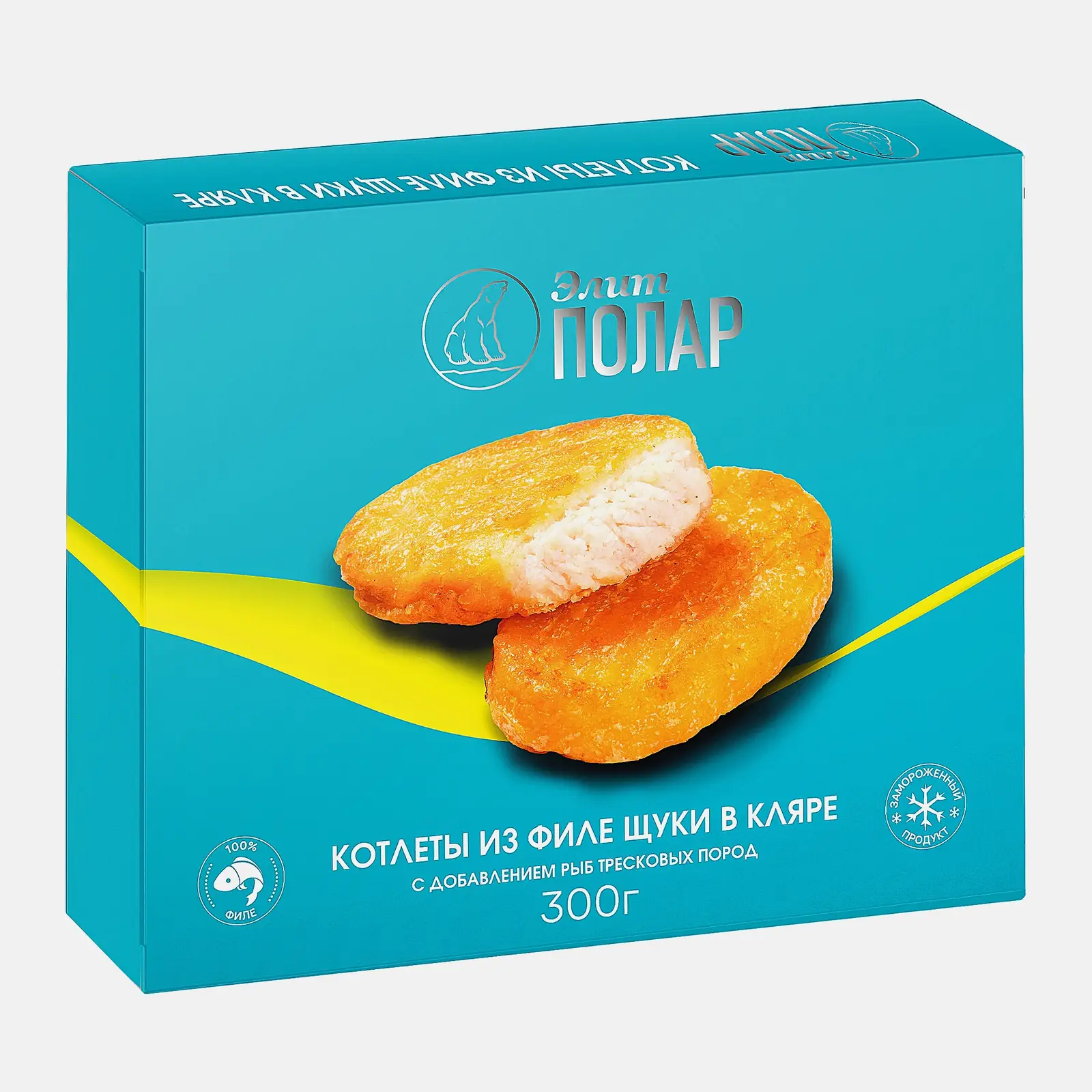 Котлеты из филе щуки в кляре Polar 300г