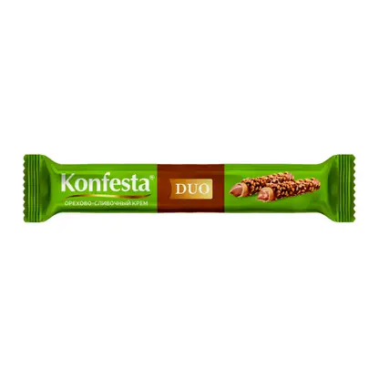 Изображение товара Конфета глазированная с орехово-сливочной начинкой Konfesta 38г