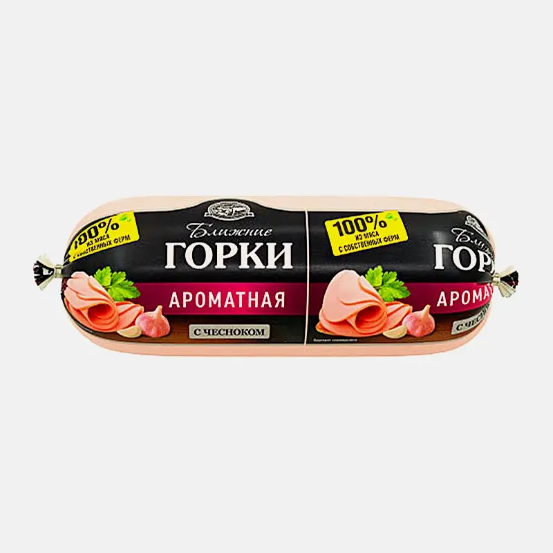 Колбаса варёная Ароматная Ближние Горки 400г