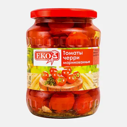 Томаты черри Еко маринованные 680г