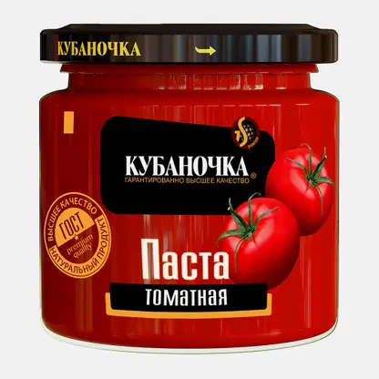 Томатная паста Кубаночка 200г