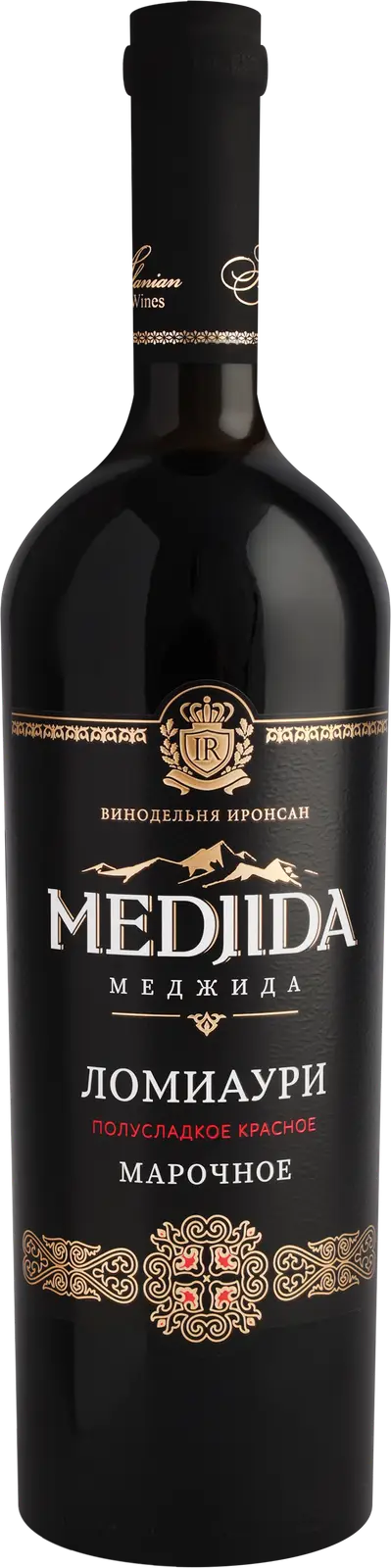Изображение товара Вино Меджида Ломиаури красное полусладкое 750мл