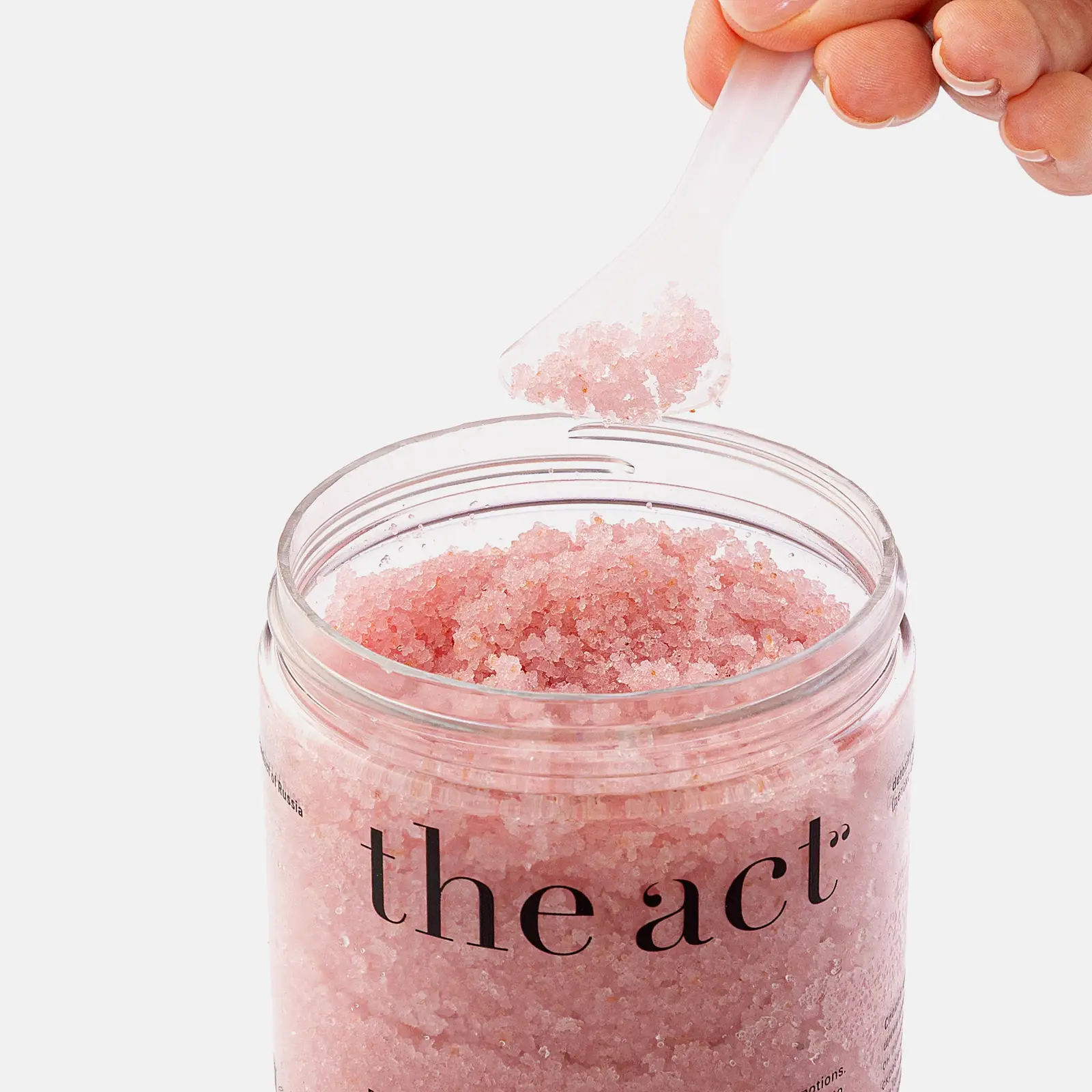 Детокс-скраб для ног и соль для ванны Грейпфрут The Act 300г