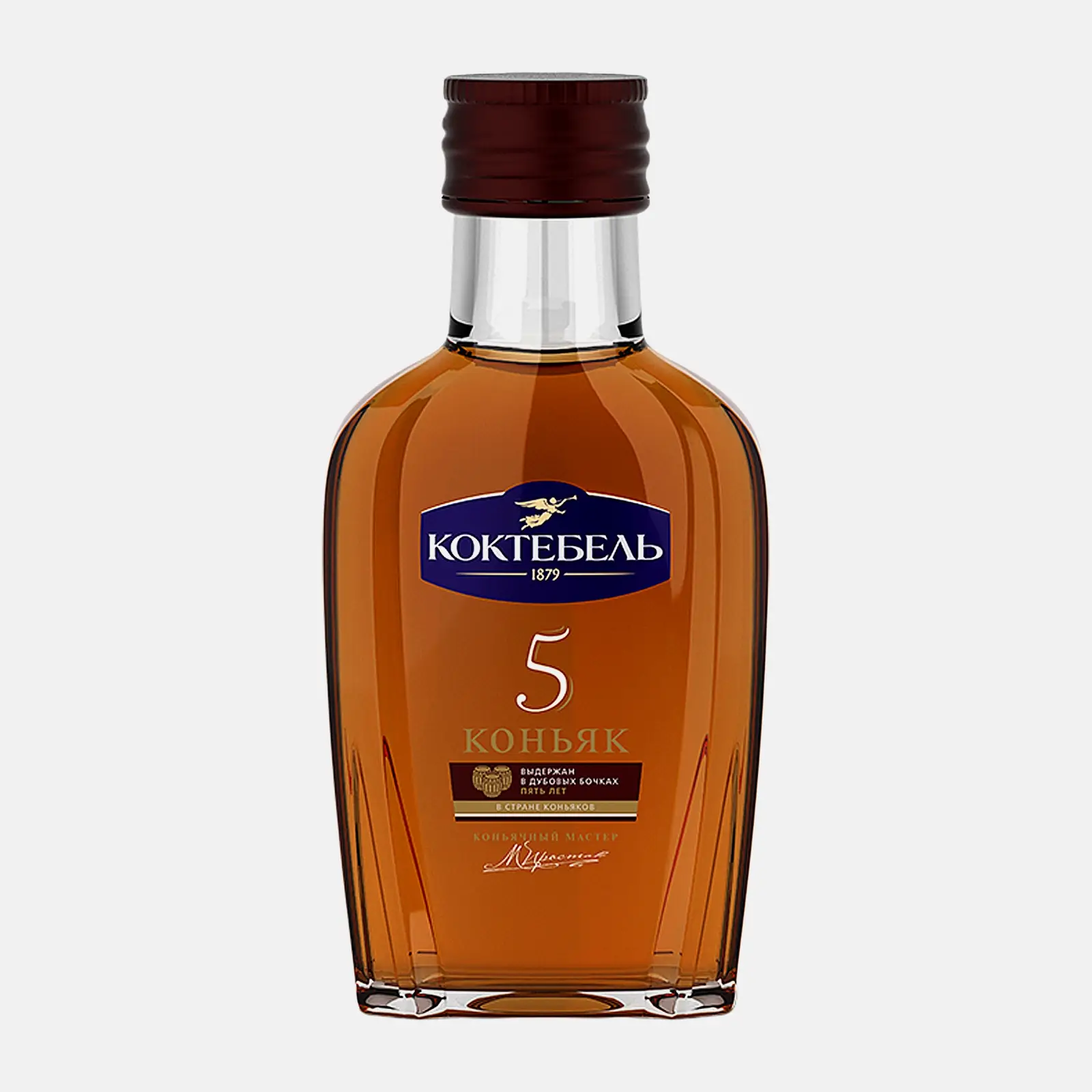 Изображение товара Коньяк Коктебель 5 лет 40% 100мл из России
