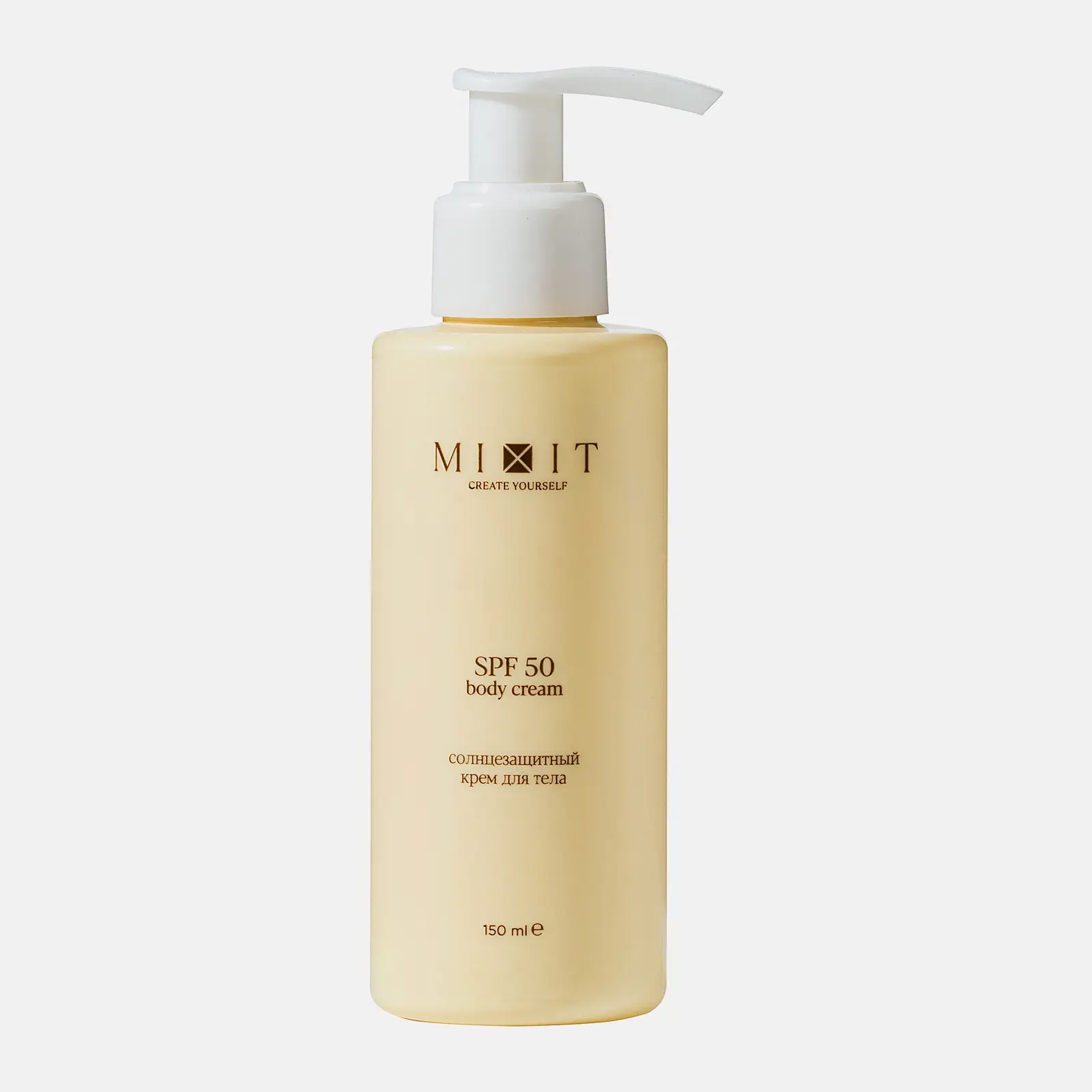 Крем солнцезащитный для тела SPF50 Mixit 150мл