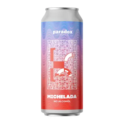 Изображение товара Пивной напиток безалкогольный нефильтрованный Paradox Michelada No Alcohol 0.5% 450мл