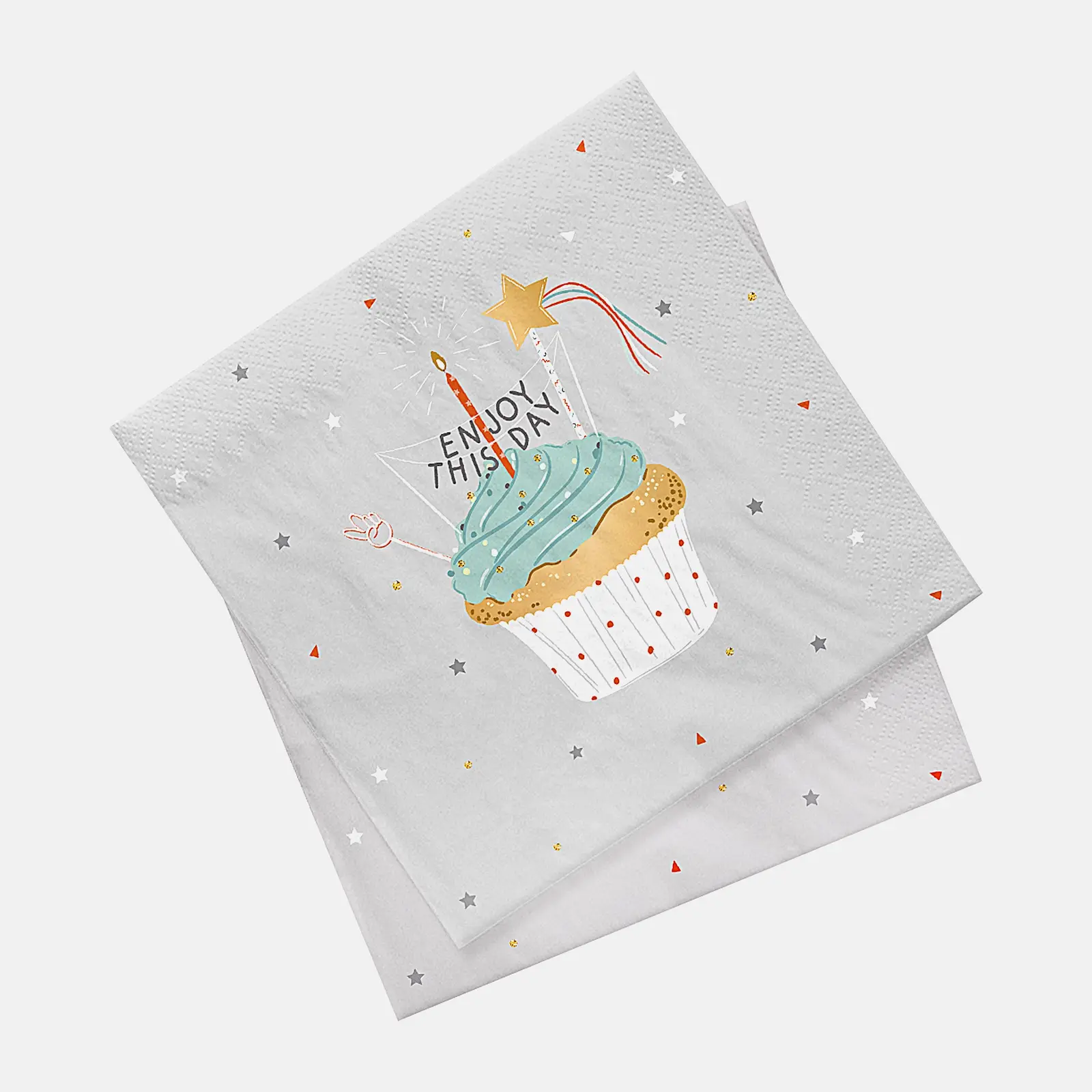 Салфетки бумажные Party 33*33см 12шт