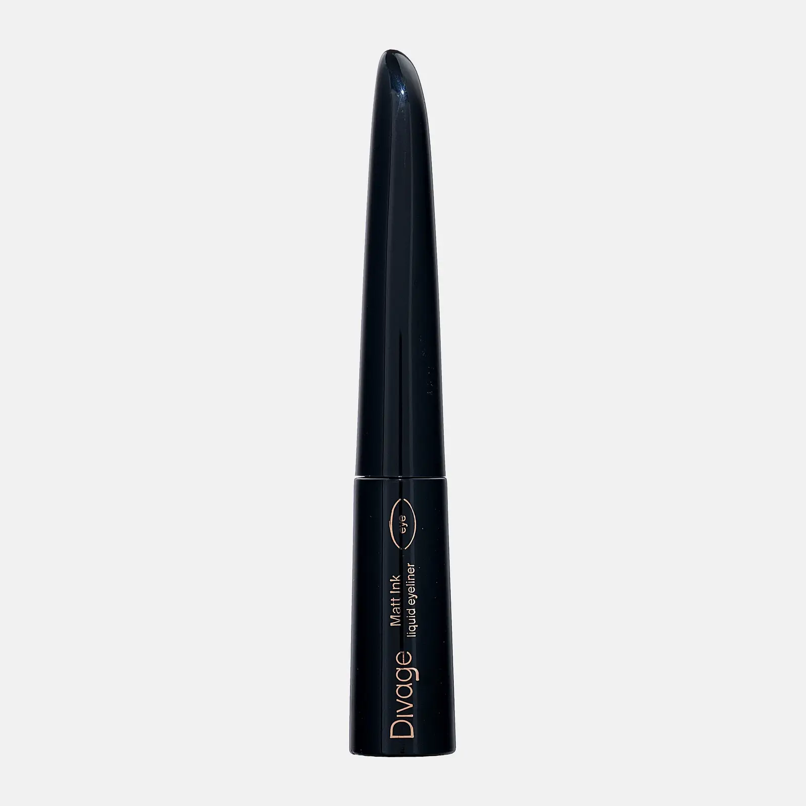 Матовая подводка для глаз Matt Ink Liquid Eyeliner жидкая тон 01 Черная Divage