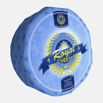 Сыр Royal Cheese с голубой плесенью 60% весовой