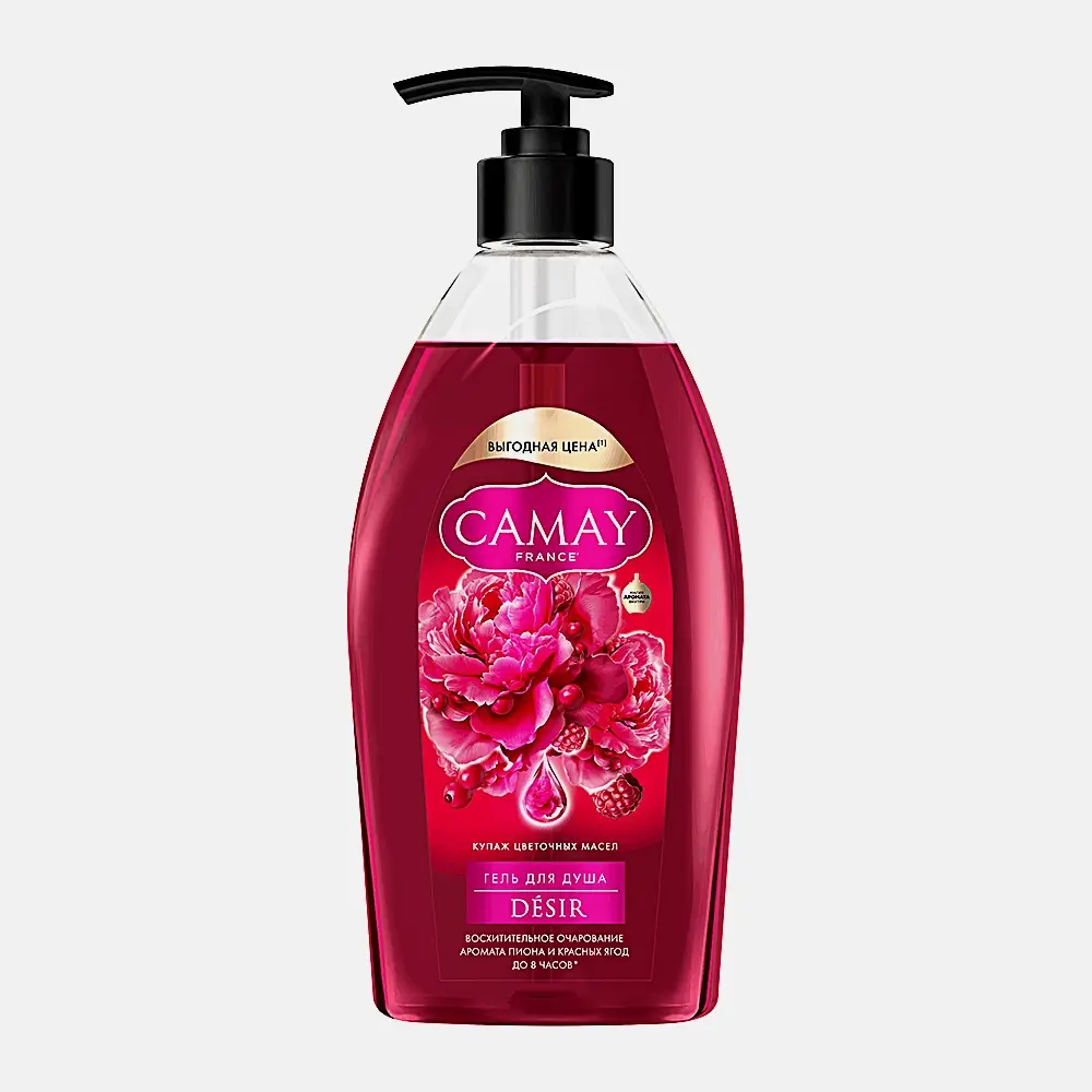 Гель для душа Camay Desir восхитительное очарование 750мл