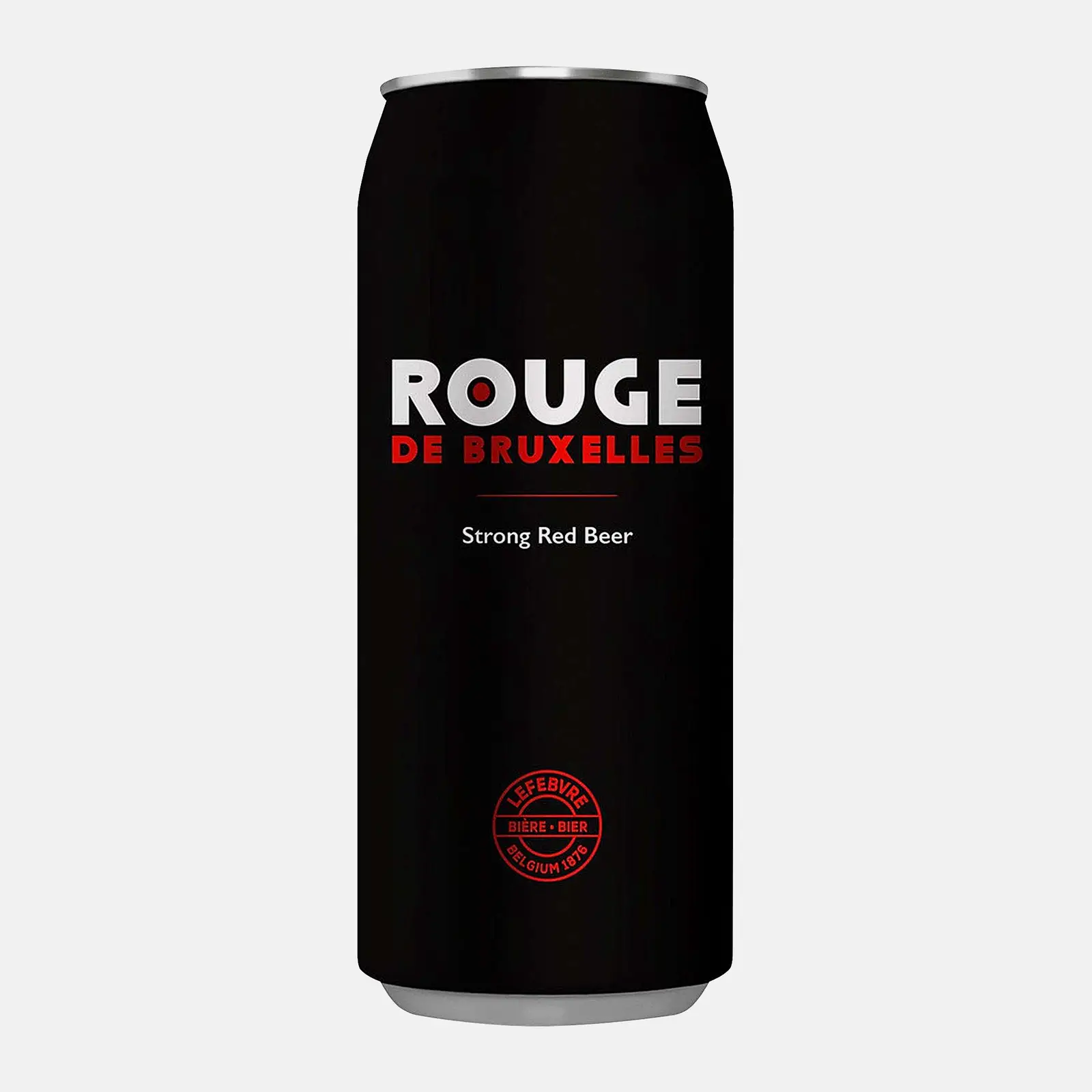 Пивной напиток Rouge De Bruxelles нефильтрованный 7% 500мл