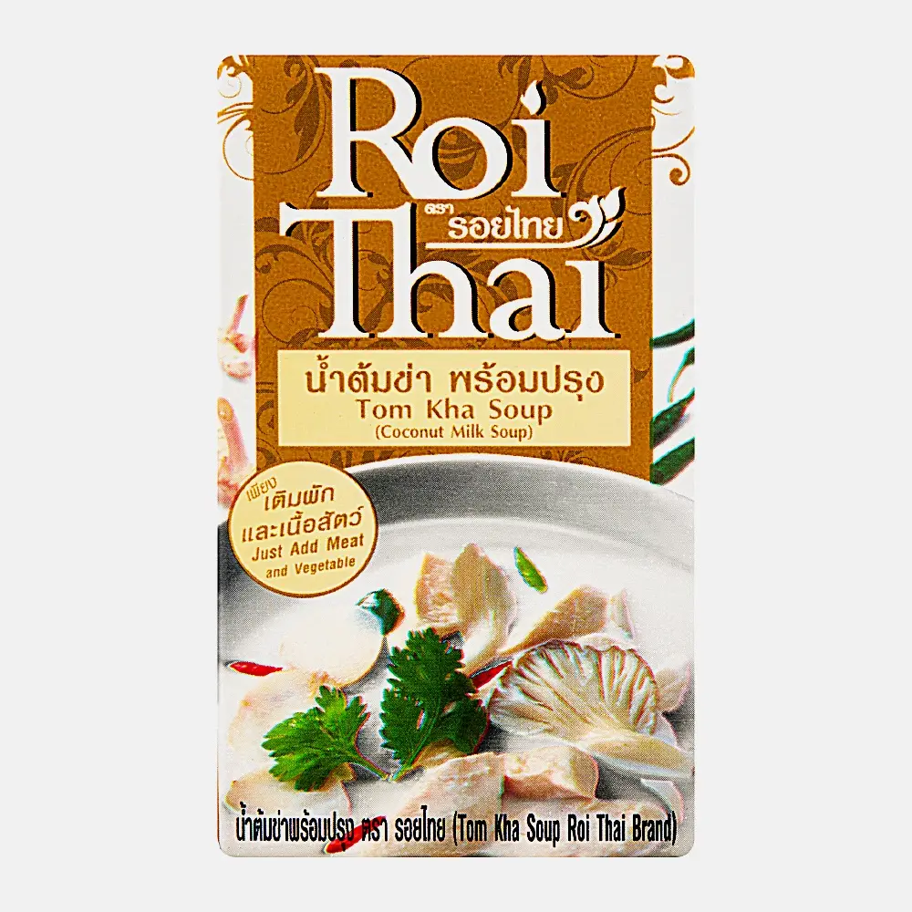 Изображение товара Основа для тайского супа Том Ка Roi Thai 250 мл натуральная и вкусная