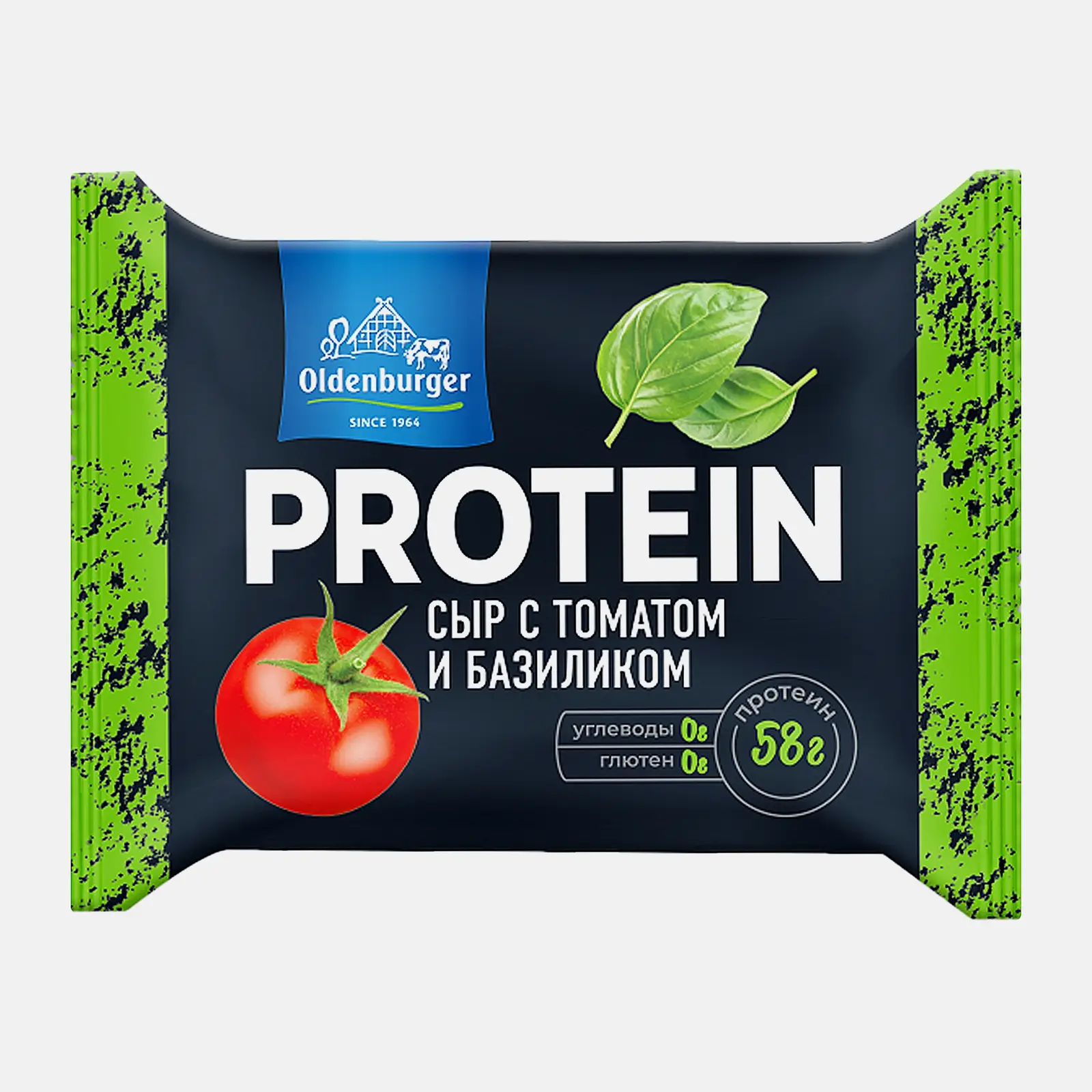 Сыр Oldenburger протеин с томатом и базиликом 30% 200г