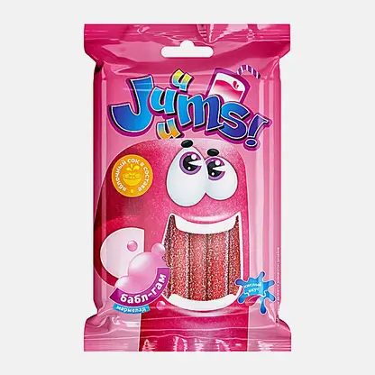 Мармелад Juuums карандаш кислый вкус бабл-гам 70г