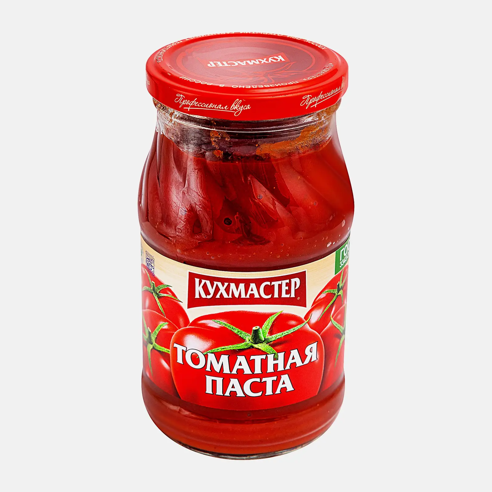 Изображение товара Томатная паста Кухмастер 480г натуральный продукт для соусов и заготовок
