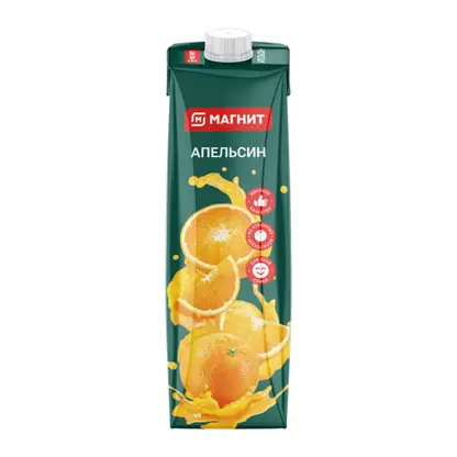 Изображение товара Нектар Магнит апельсиновый 950мл